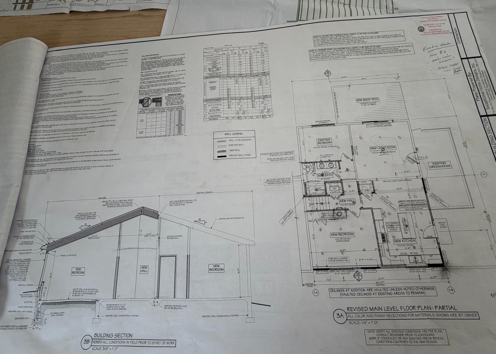 County-approved blueprints